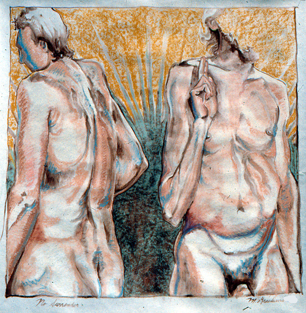 Ink, Pastel   No Surrender