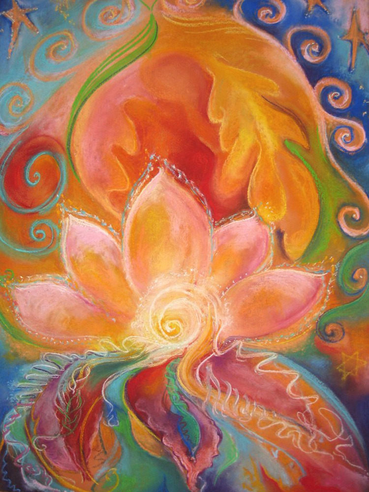 Dream Lotus, print on paper, 14