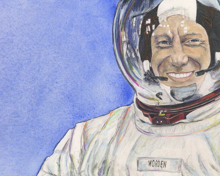 Portrait of Al Worden LE