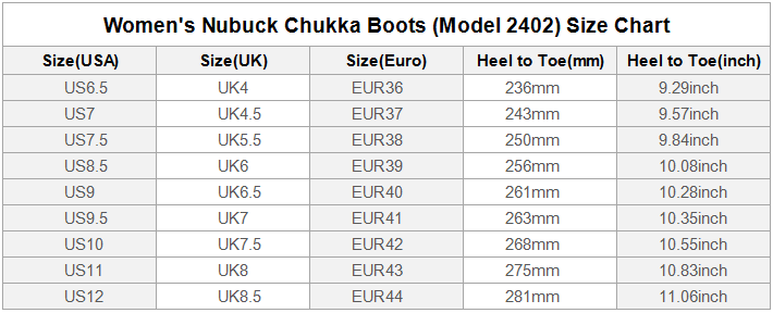 2402 Nubuck Chukka W