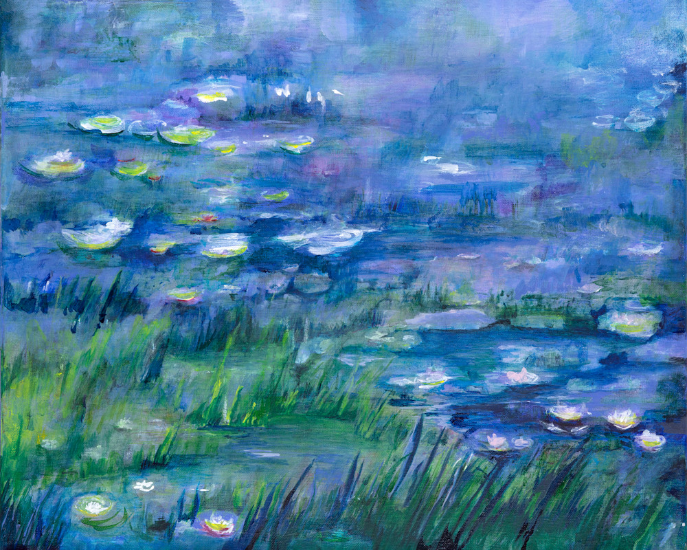 Monet Second Look at Lilies