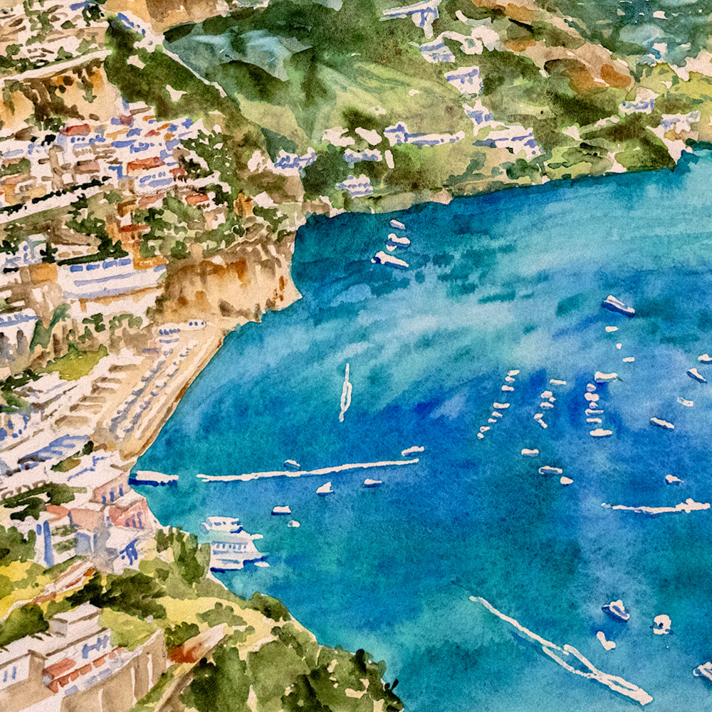 Positano della Costiera Amalfitana | Detail 02 | Kimberly Cammerata