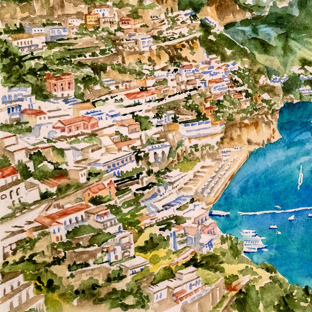 Positano della Costiera Amalfitana | Detail 04 | Kimberly Cammerata