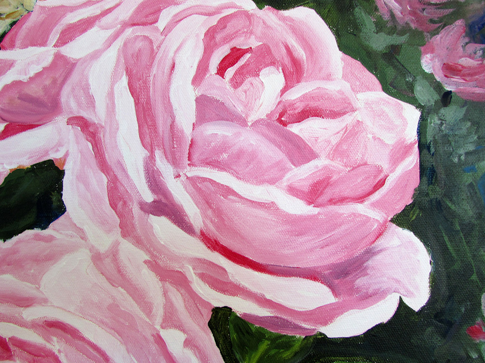 3 pink roses detail 1   Copy