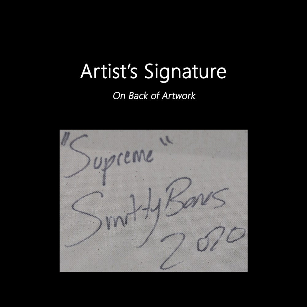 BrianSmith Supreme 24x20 signature