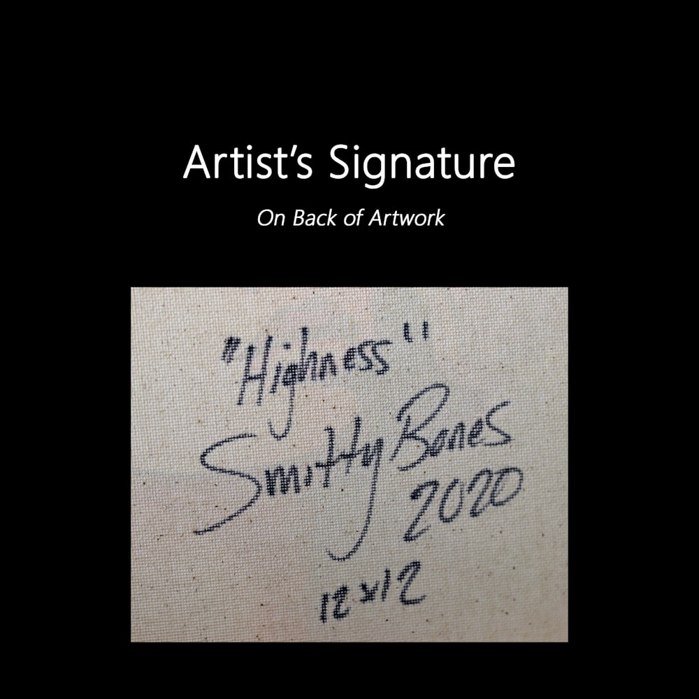 BrianSmith Highness 12x12 signature