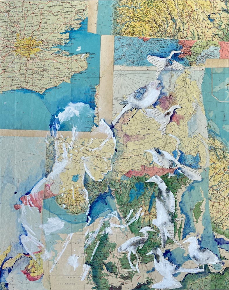 Birds of Play 15x19x1