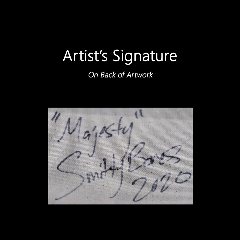 BrianSmith Majesty 18x24 signature