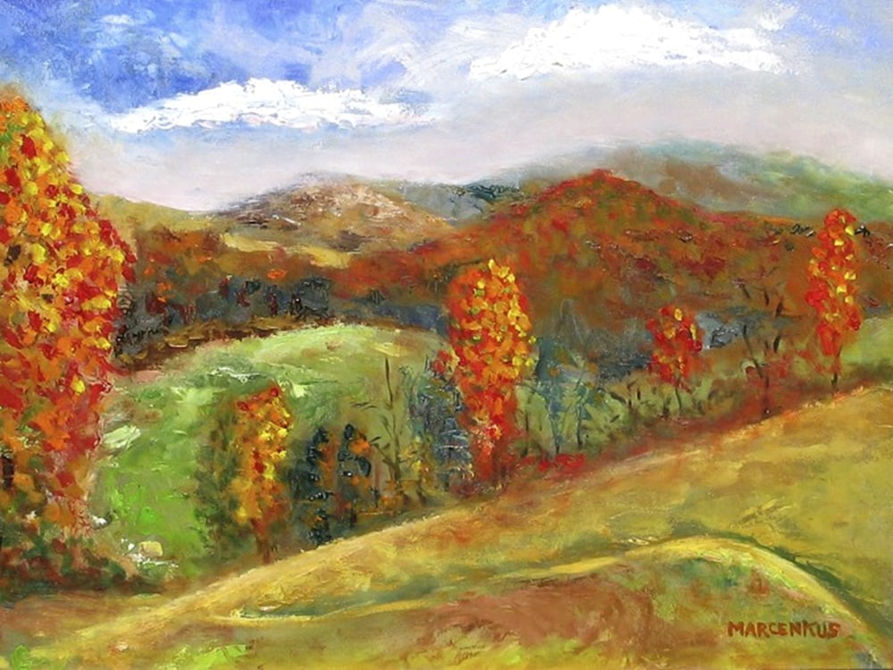 16, Fall at Blue Mountain Mist, $135, 12 x 16 resized (Custom) resized