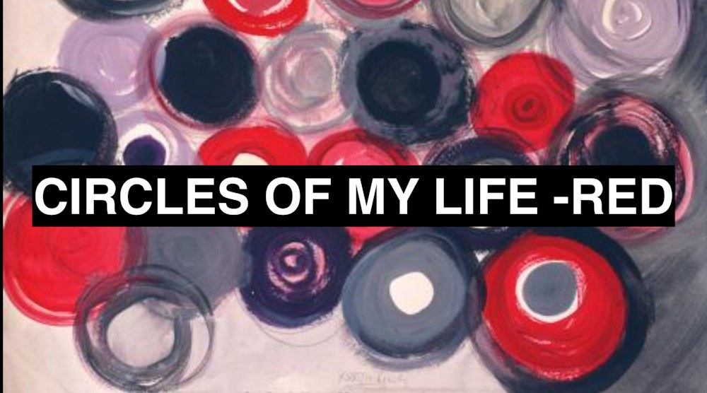 circles of my life Red