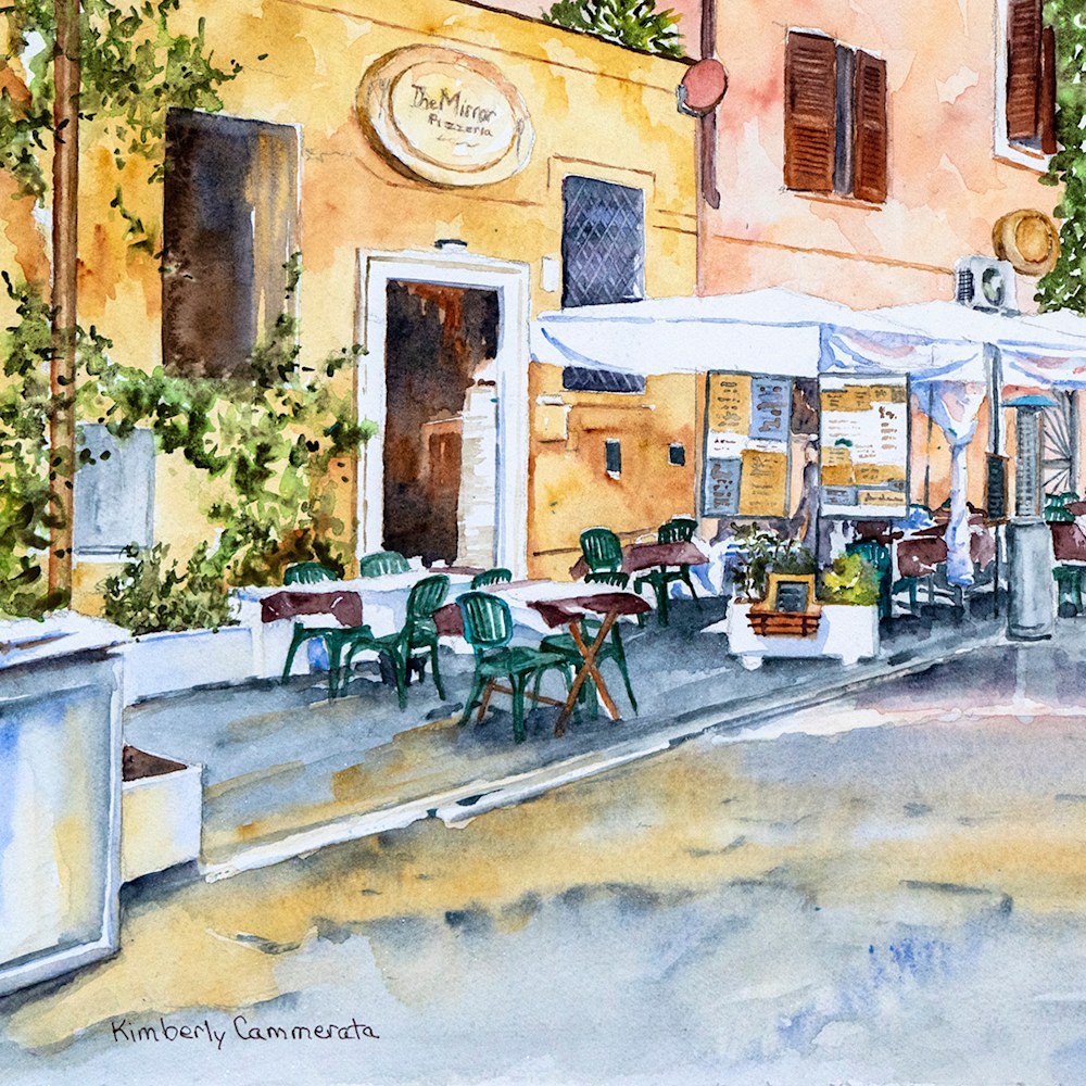 The Mirror Pizzeria, Trastevere | Final Detail 03 | Kimberly Cammerata