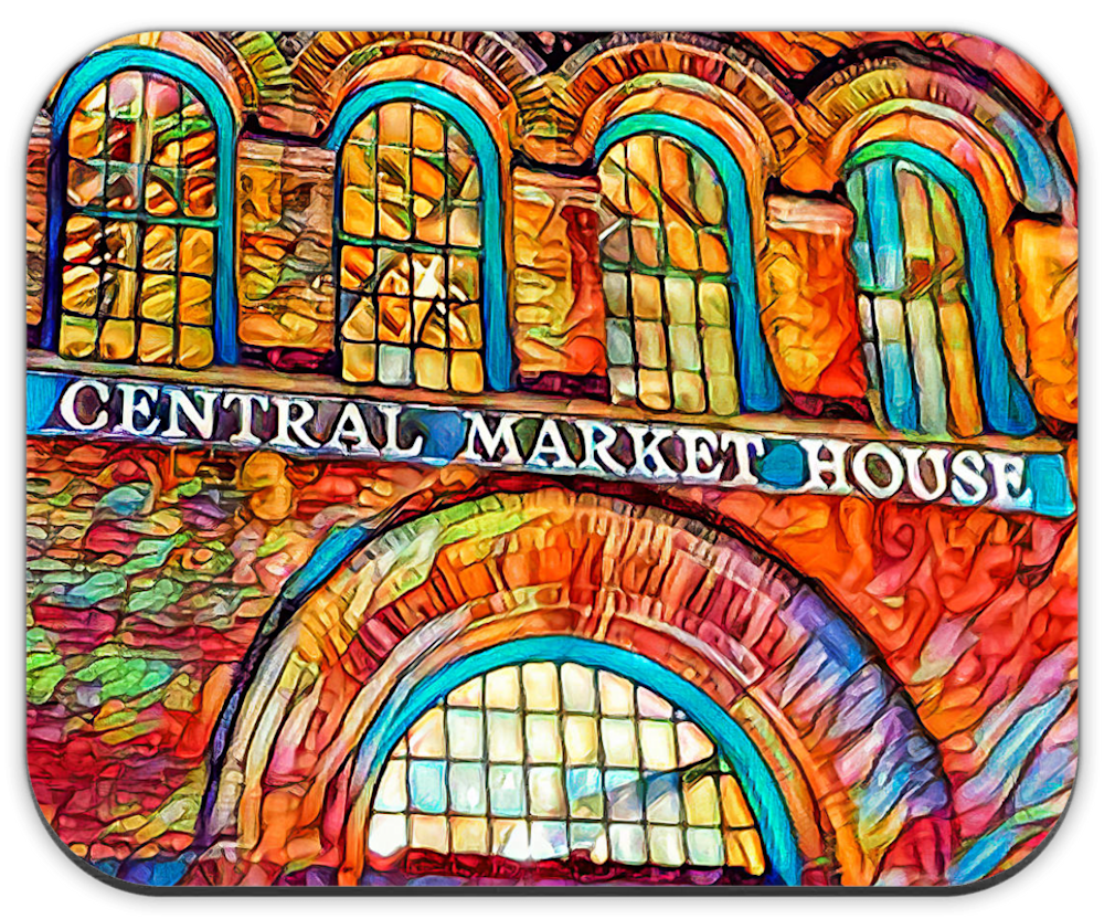 "Psychedelic Central Market"