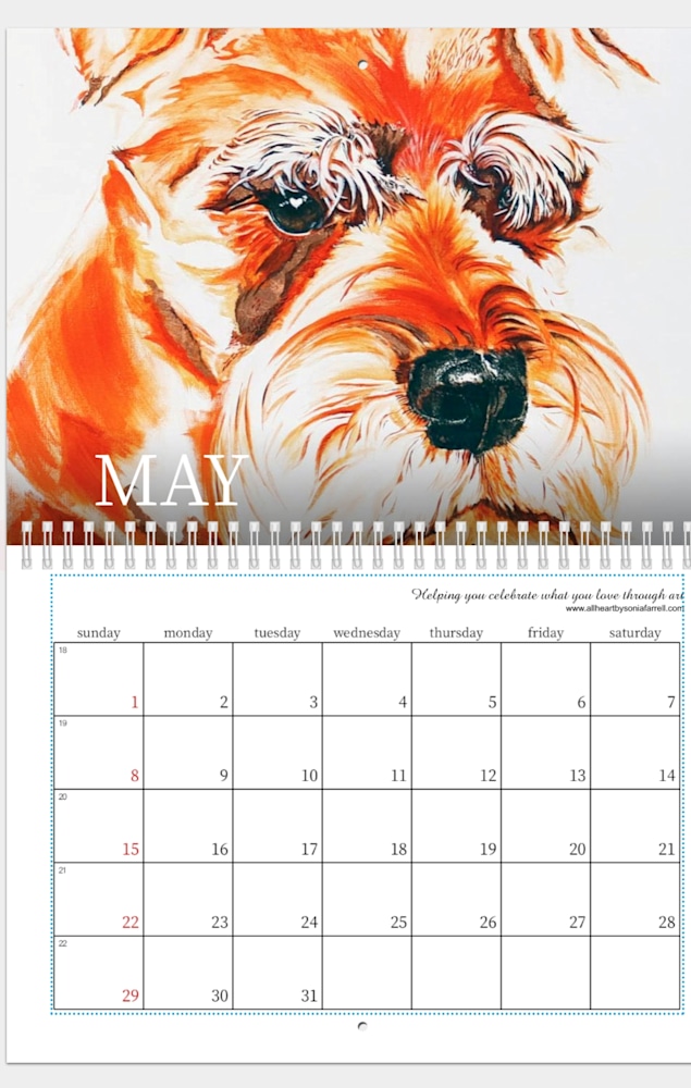 2022 May Adorable Treasures Calendar