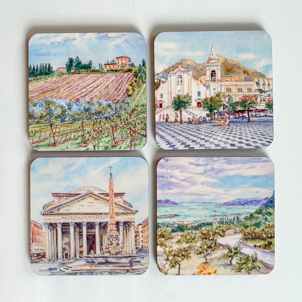 Coasters Best Sellers | Set of 4 | Kimberly Cammerata