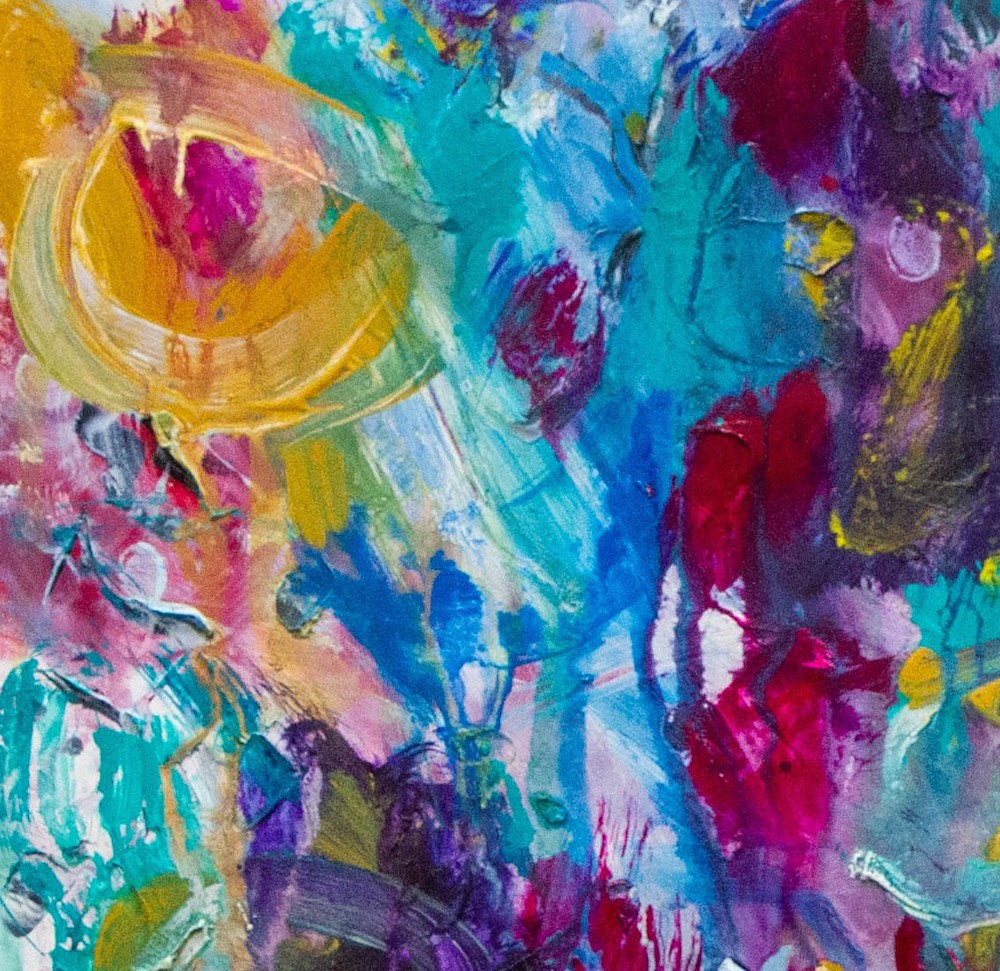 14 x 17 susan vodonick fine art for sale floating jewels detail