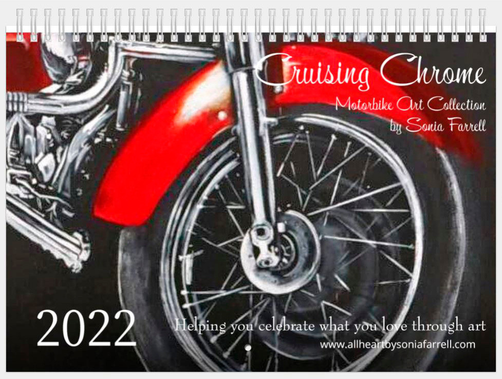 2022 Calendar Cov Cover Cruising Chrome Collection