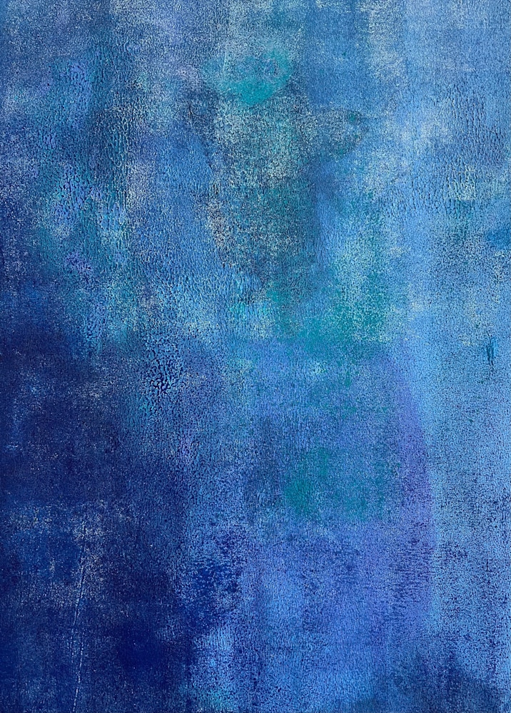 Blue #2  Abstraction 9 21 12 x16 