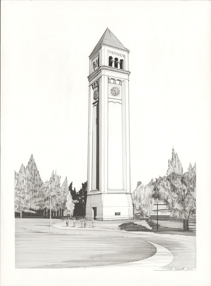 Low Res Scan of Original Clock Tower