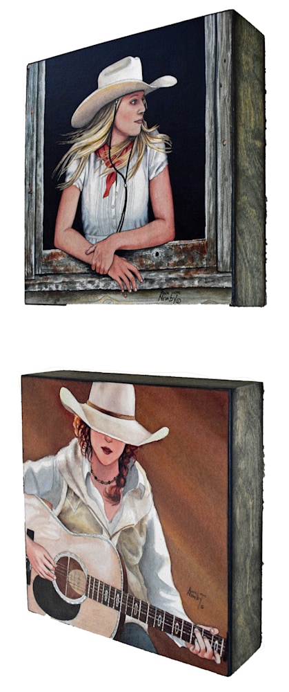 Cowgirl collection of two 2346