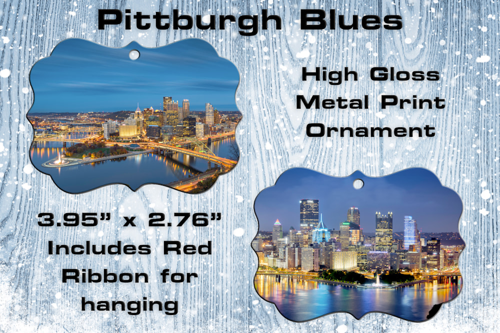 Pittsburgh Blues Ornament