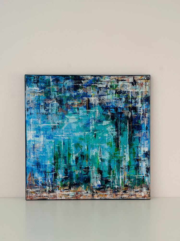 Glass Houses // Front // Ashley King Abstract Art