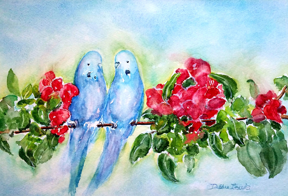 Blue Birds Talking