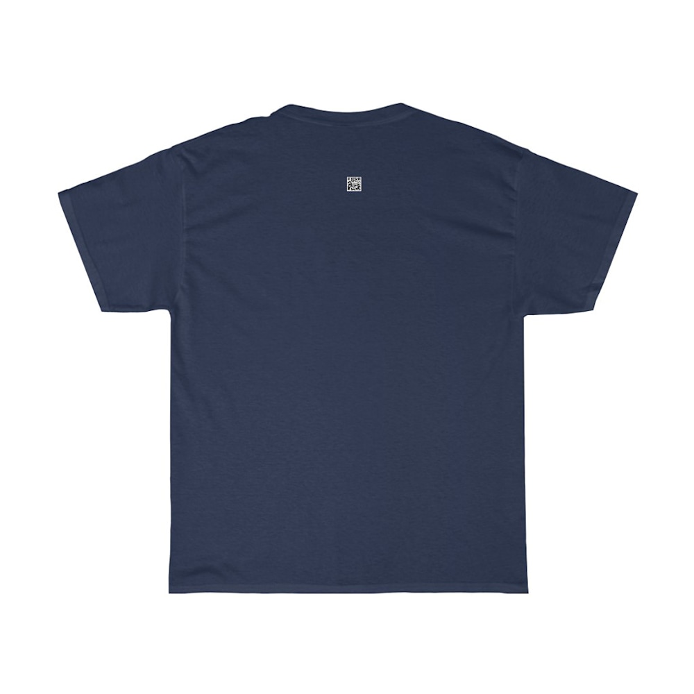 master of kung lou unisex heavy cotton tee navy back