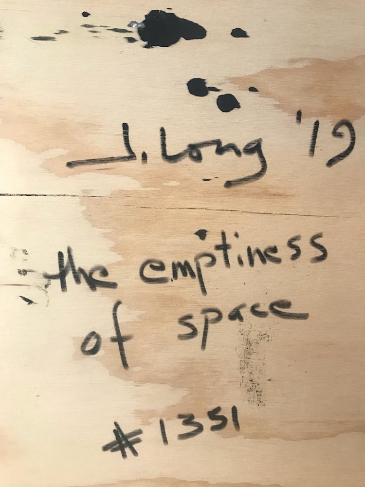 the emptiness of space back