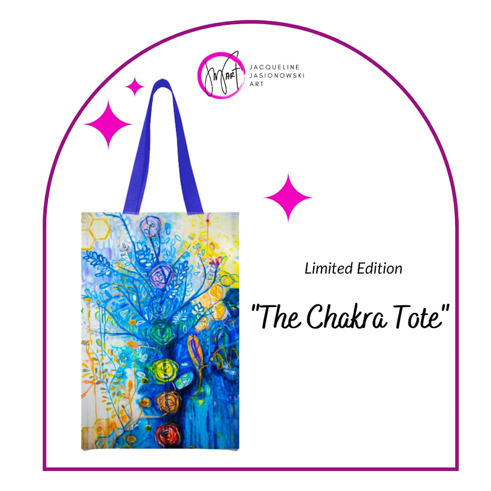The Chakra Tote 1st Edition Custom Art Bag 12272021