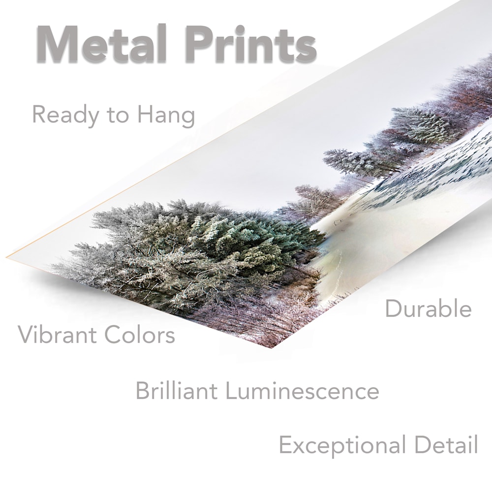 plover riverpanoramic metal prints