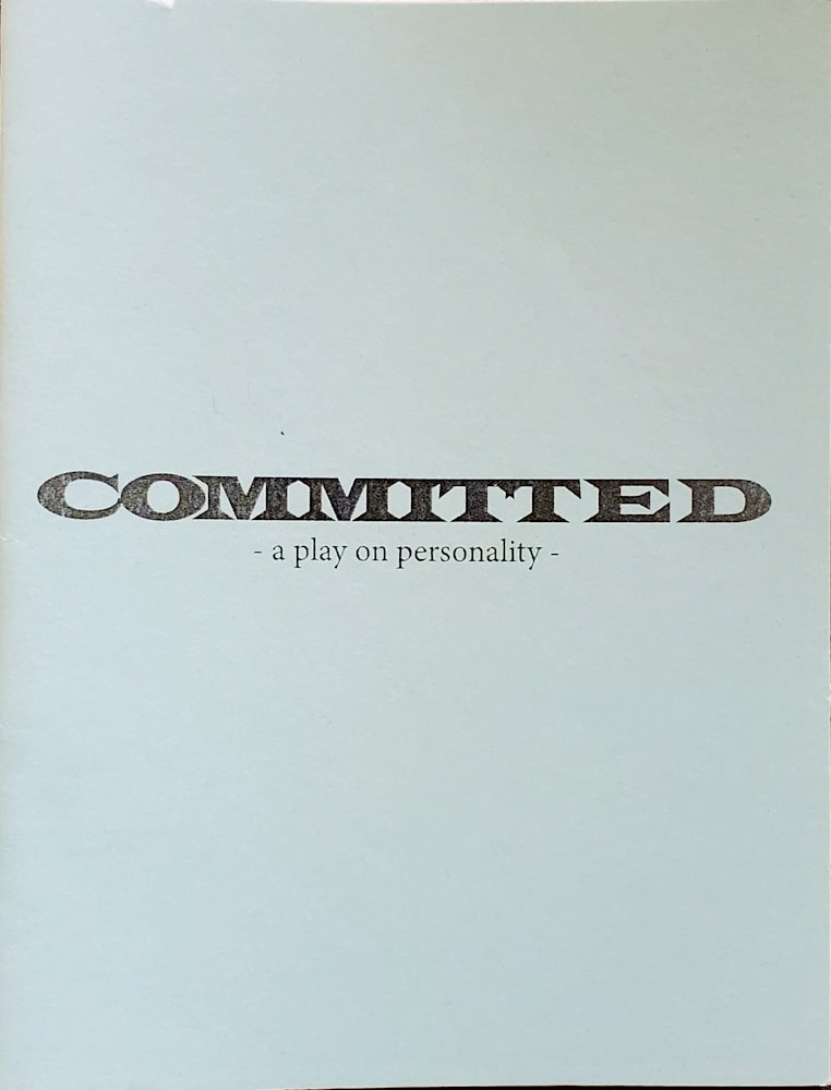 Committed Book Cover Blue