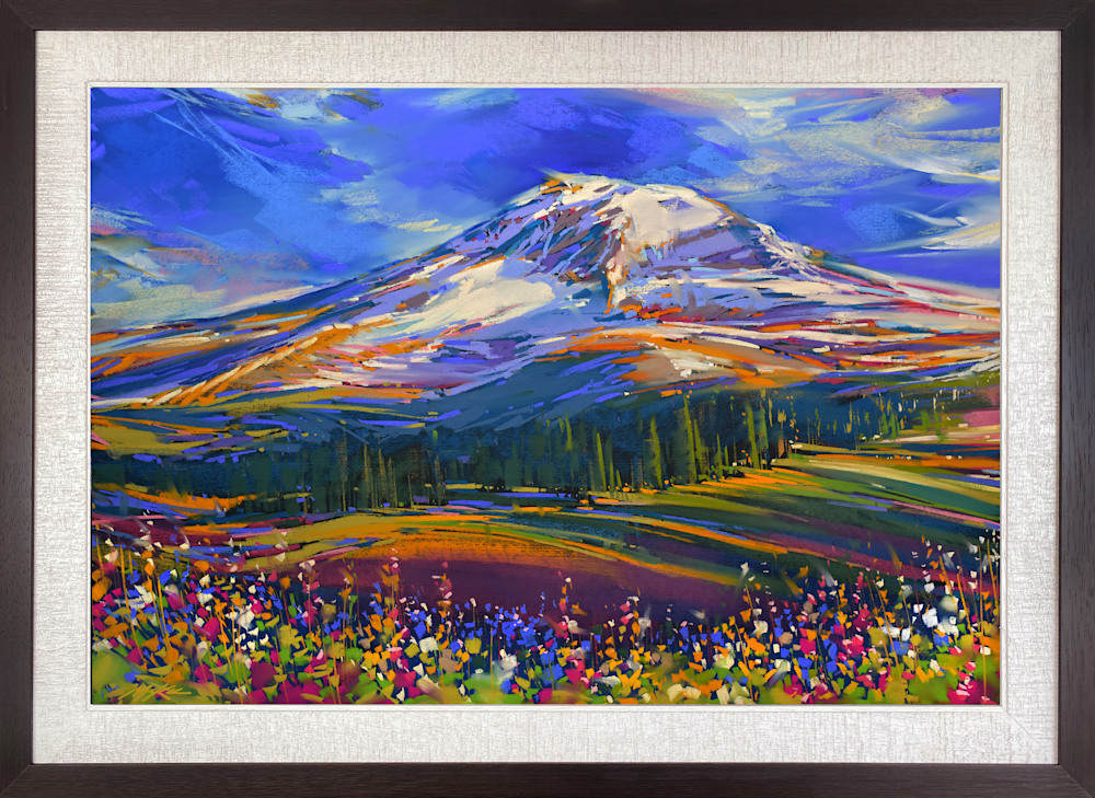 Mount Rainier Summer framed copy