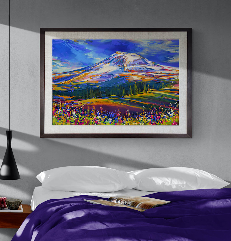 Mount Rainier large bedroom