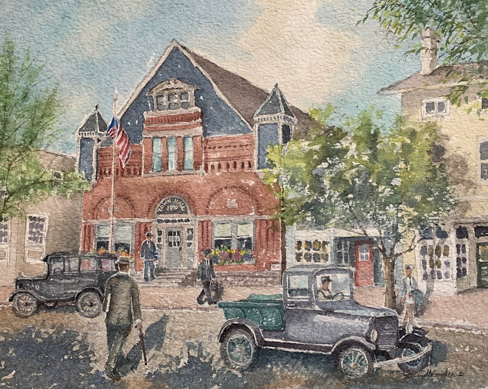 Pittsford Town Hall ca 1921