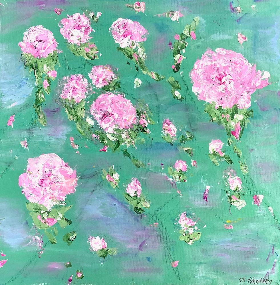 Pink Dreamy Roses 16x16x
