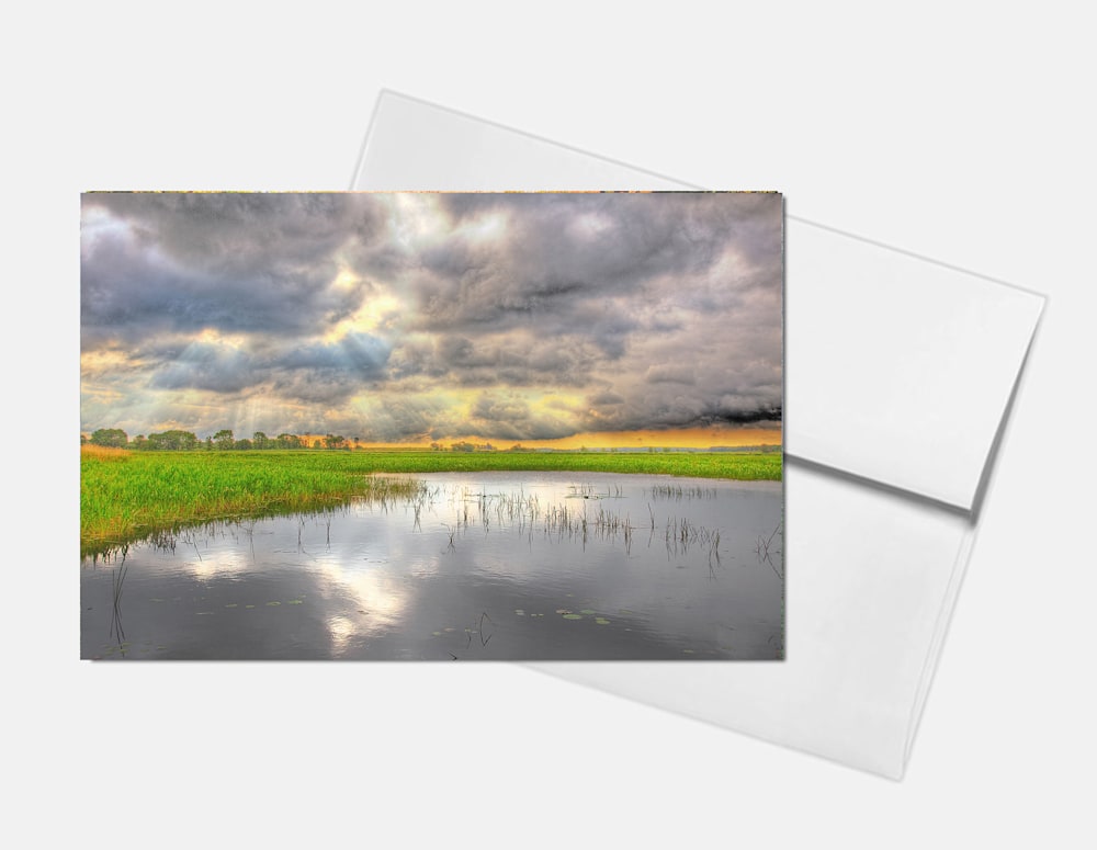 rice lake  1 card w envelope