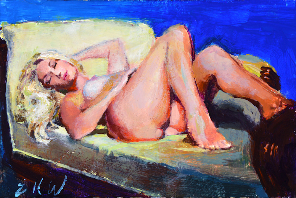 On A Day Bed  4x6 a p 2021