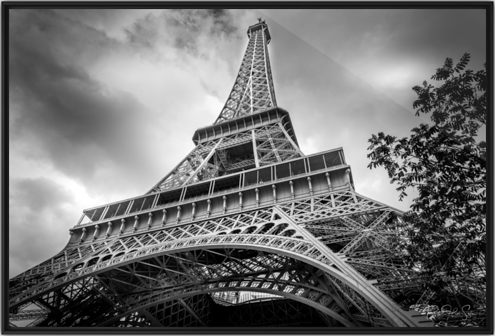 Paris Side of Eiffel Tower