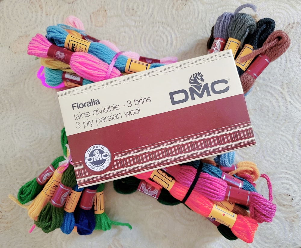 DMC Four Seasons Yarn collection 3 ply Floralia copy
