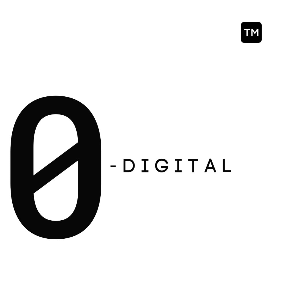0 digital logo