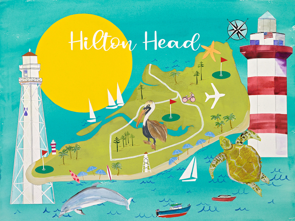Hilton Head Map