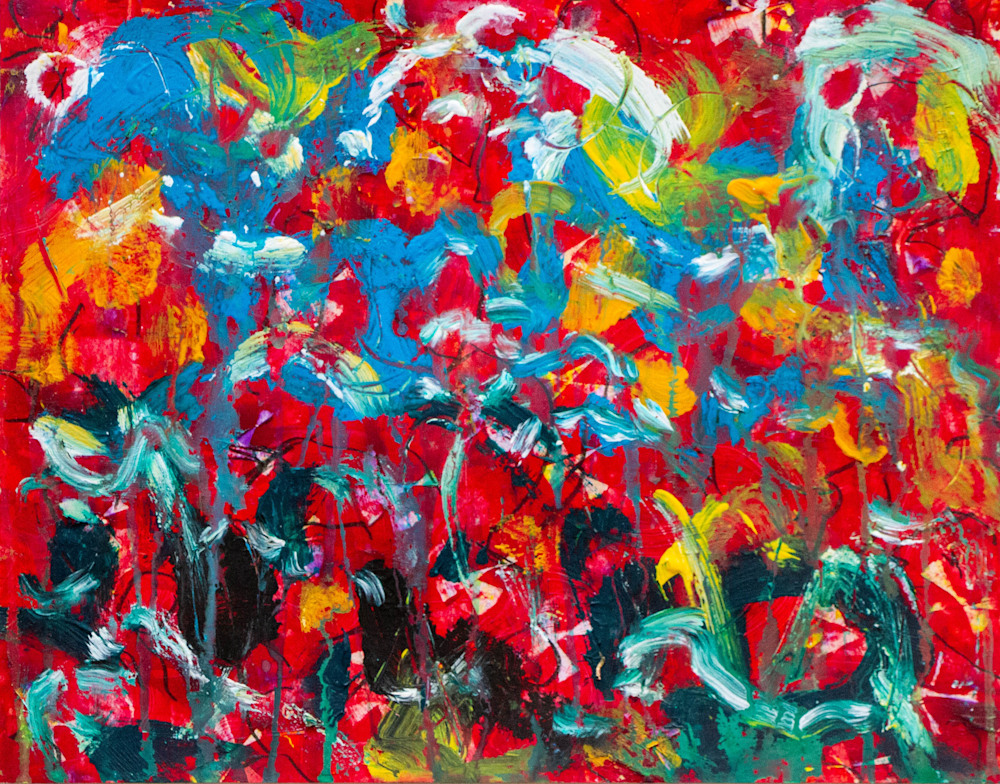 14 x 11 susan vodonick fine art for sale Red Bliss