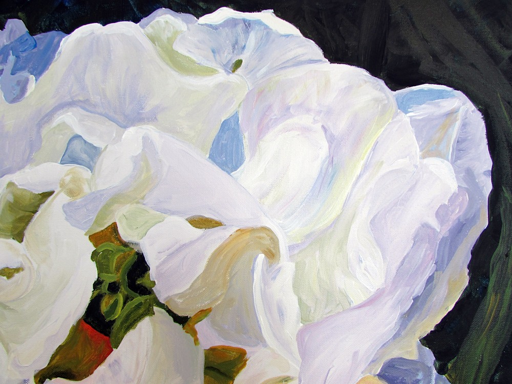 White Tulip detail 2