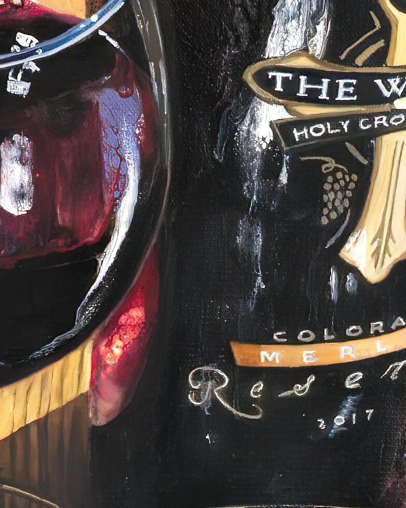 1 Down and 1 to Go   Holy Cross Abbey  Wine DETAIL1