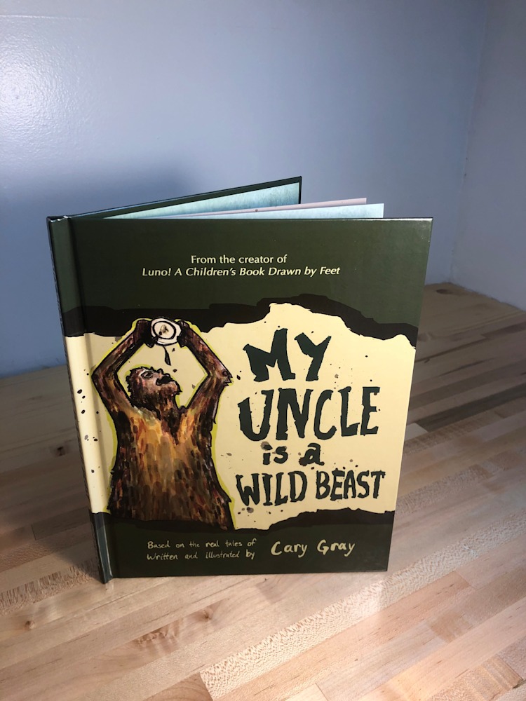 Wild Beast Book Standing Up