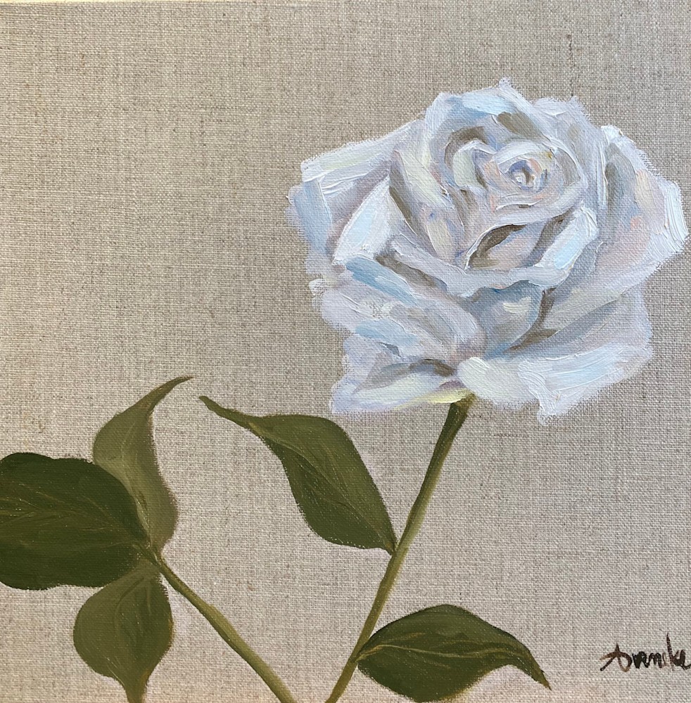 Floral White Rose