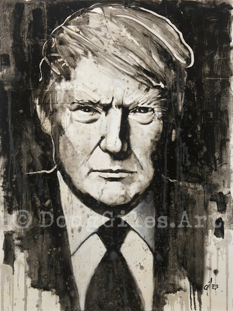 Trump in Black & White Original