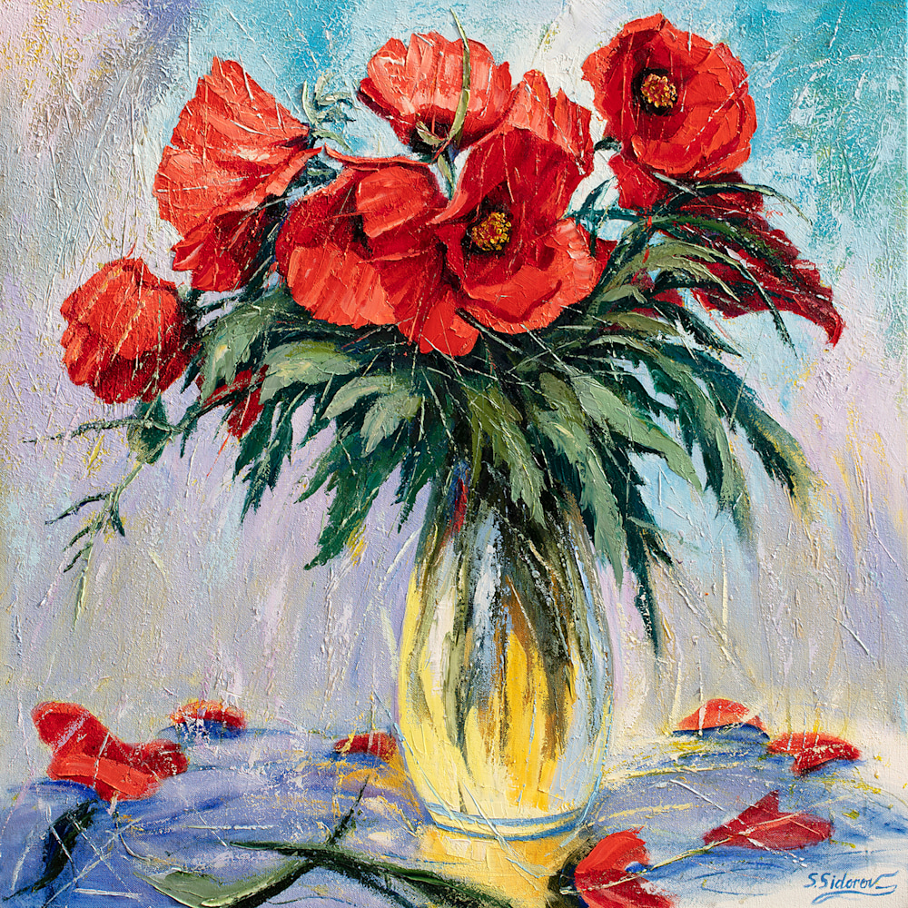 Bouquet With Poppies