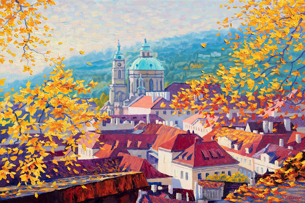 Autumn Morningin Prague