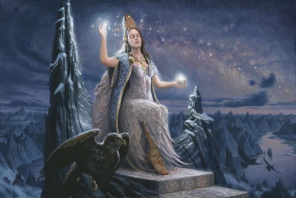 Varda, Queen of the Stars 24 x 36